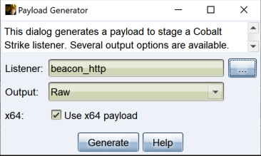 generate_shellcode